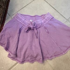 Urban outfitters out from under Lavender purple sweat skirt short Skort
